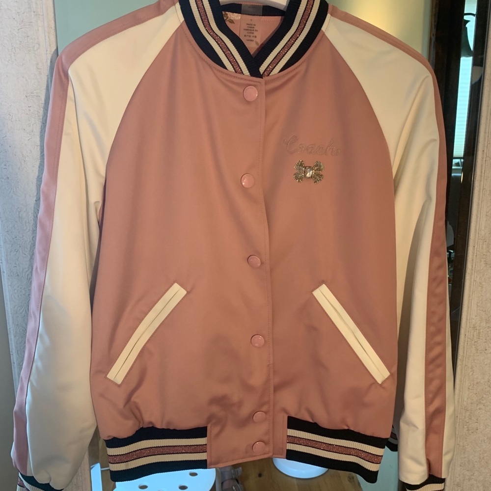 Coach Women’s Reversible Baseball Jacket